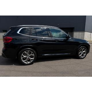 Zintegrowane relingi dachowe chrom OEM (Aluminium, montaz na klej) BMW X3 G01 2018- zdjęcia 2