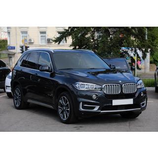 Zintegrowane relingi dachowe OEM chrom (Aluminium) BMW X5 F15 2013-2018 zdjęcia 1