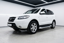 Hyundai Santa Fe 2 2006-2012 Progi Boczné Allmond White (2 szt., Aluminium) zdjęcia 1