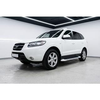 Progi Boczné Allmond White (2 szt., Aluminium) Hyundai Santa Fe 2 2006-2012 zdjęcia 1