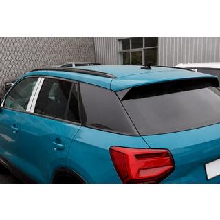 Relingi dachowe zintegrowane czarne OEM (Aluminium, montaż na klej) Audi Q2 2016- zdjęcia 1