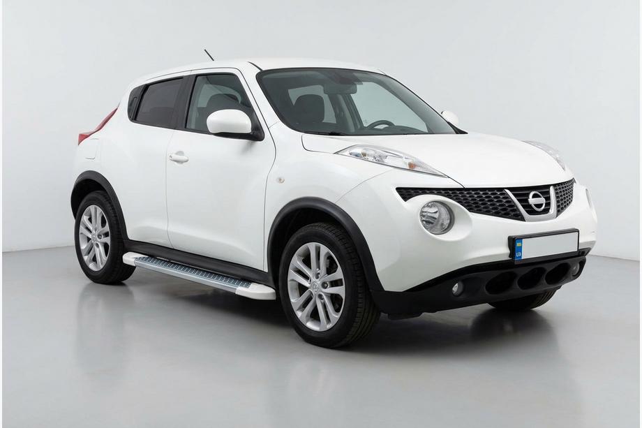 Nissan Juke 2010-2019 Progi Boczné Allmond White (2 szt., Aluminium) Image