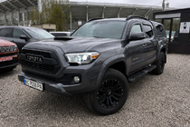 Isuzu D-Max 2011-2019 Relingi dachowe OEM szare (ABS, montaż na klej) zdjęcia 2
