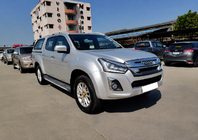 Isuzu D-Max 2011-2019 Relingi dachowe OEM szare (ABS, montaż na klej) zdjęcia 1