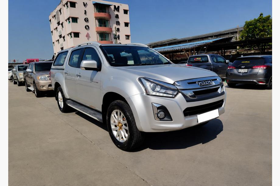Isuzu D-Max 2011-2019 Relingi dachowe OEM szare (ABS, montaż na klej) Image