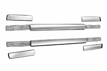 Isuzu D-Max 2019- Relingi dachowe szare OEM (Aluminium) zdjęcia 1