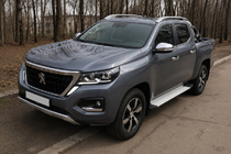 Peugeot Landtrek 2020- Relingi dachowe szare OEM (Aluminium) zdjęcia 1