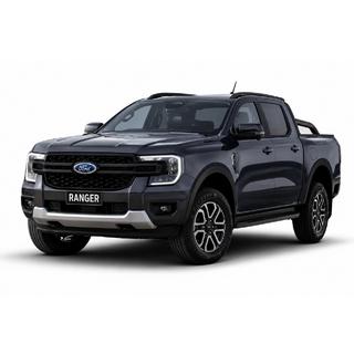 Relingi dachowe OEM czarne (tworzywo ABS, montaż na klej) Volkswagen Amarok 2022- zdjęcia 1