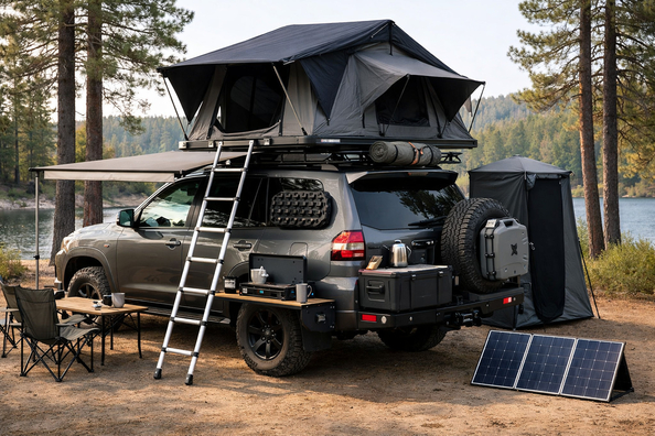 Co założyć do auta na weekendowy camping