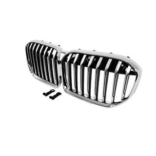 Grille nerki 1 listwa (2019-2022, Chrome) zdjęcia 4