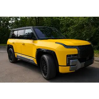 Zintegrowane relingi dachowe czarne OEM (Aluminium)