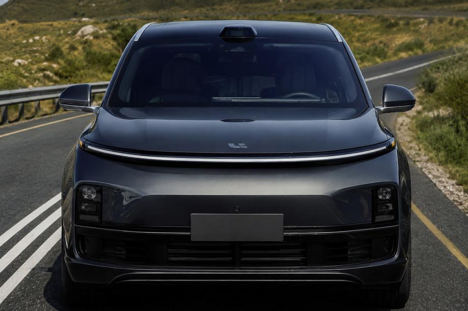 Li Auto L7 Zintegrowane relingi dachowe szare OEM (Aluminium, montaż na klej) Zdjęcia 1