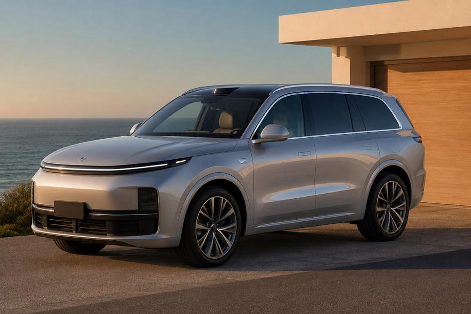 Li Auto L8 Zintegrowane relingi dachowe OEM, szare (Aluminium) Image