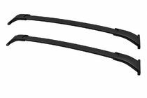Chevrolet Tahoe 2014-2019 Belki poprzeczne bagażnika dachowego czarne na relingi OEM (Aluminium) zdjęcia 1