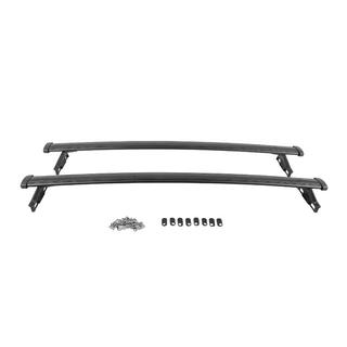 Belki poprzeczne bagażnika czarne na zintegrowane relingi OEM (Aluminium) Chevrolet Traverse 2017- zdjęcia 1