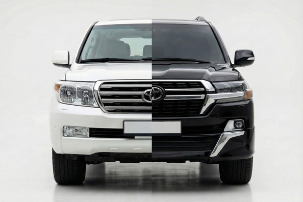 Toyota Land Cruiser 200 w stylu 2021 Executive: jak upodobnić starszego LC200 do najnowszego liftingu