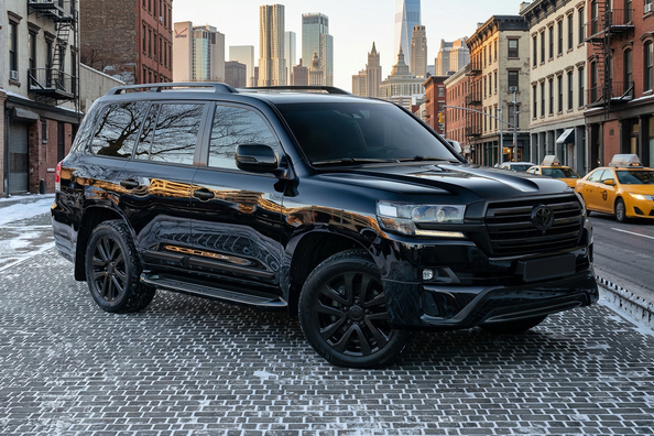 Black Edition dla Toyota LC200: ciemny, agresywny styl po liftingu