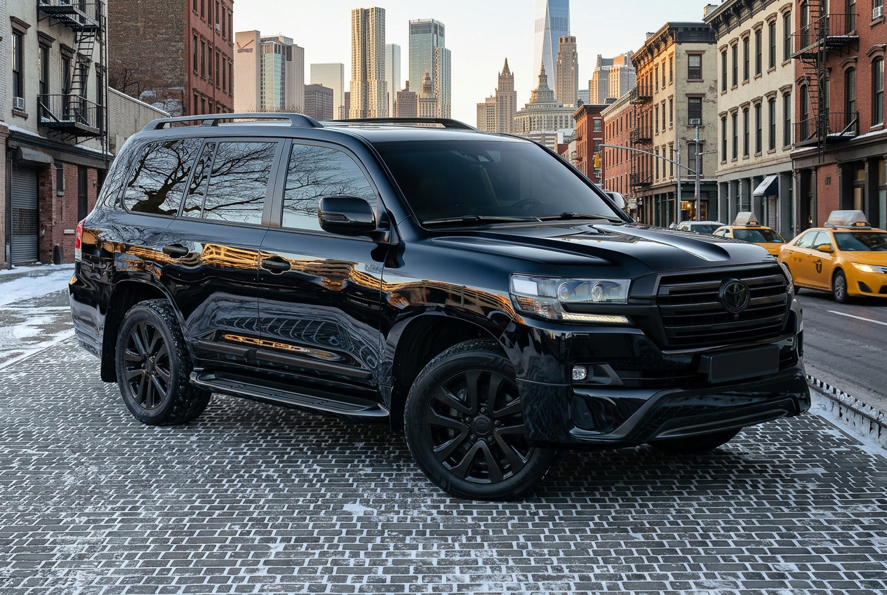 Black Edition dla Toyota LC200: ciemny, agresywny styl po liftingu