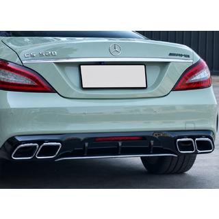 Dyfuzor tylny z chromowanymi końcówkami wydechu (2015-2018, Design GT63) zdjęcia 3