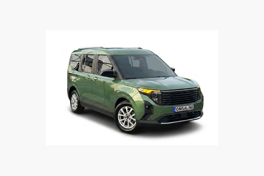 Ford Courier 2023- Nakładka na przedni zderzak (1 szt, stal nierdzewna) Image