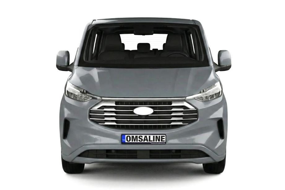 Ford Custom 2023- Listwy na grill (9 szt., stal nierdzewna) Image