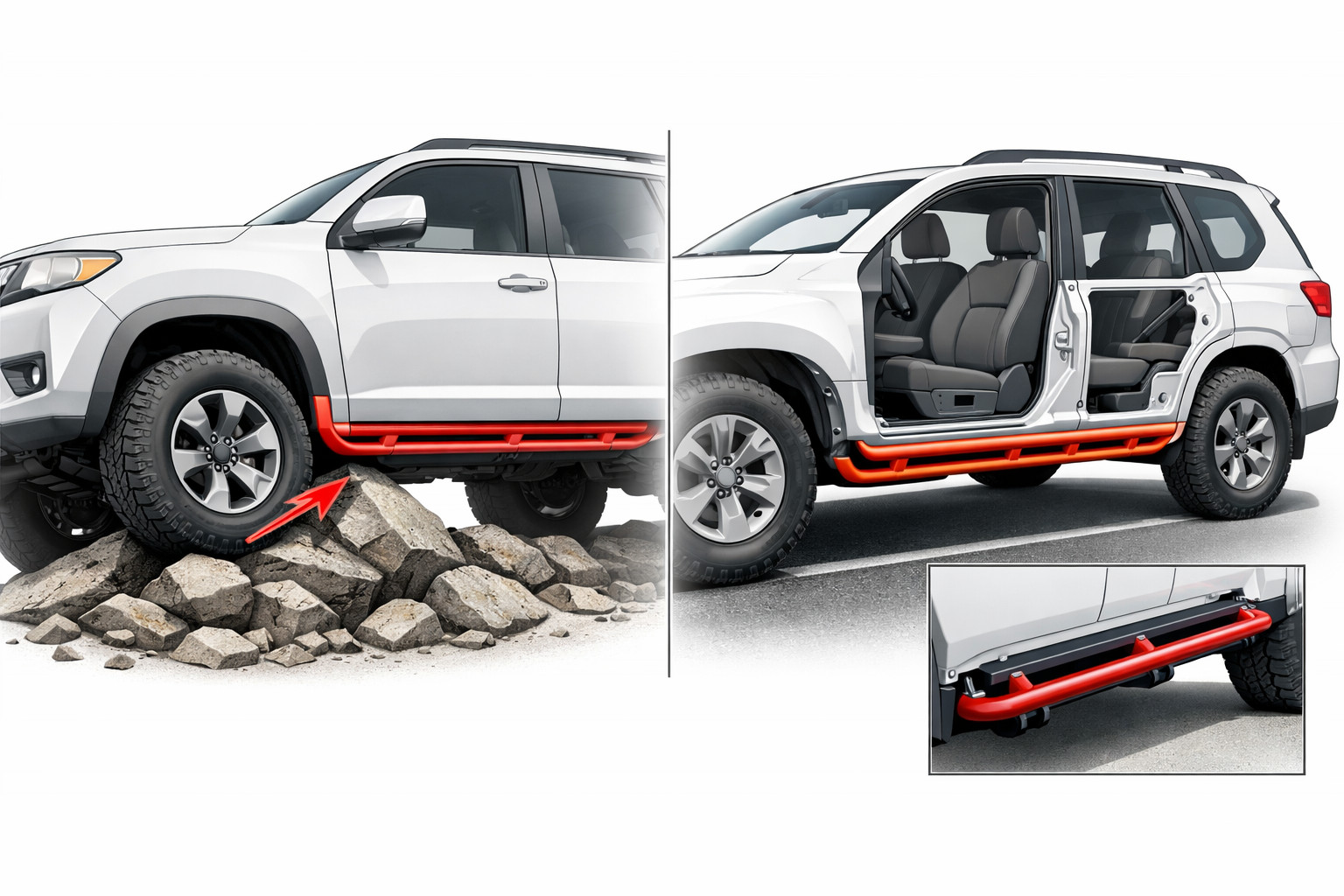 Progi off-roadowe: kiedy naprawdę chronią nadwozie, a kiedy tylko dodają masy
