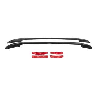 Relingi dachowe OEM czarne (Aluminium, montaż na klej) Kia Sorento II XM 2009-2014 zdjęcia 1