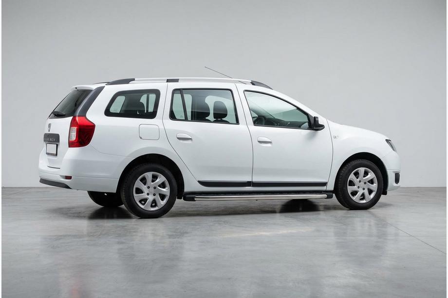 Renault Logan MCV 2013-2022 Progi Boczne BlackLine (2 szt, Aluminium) Image