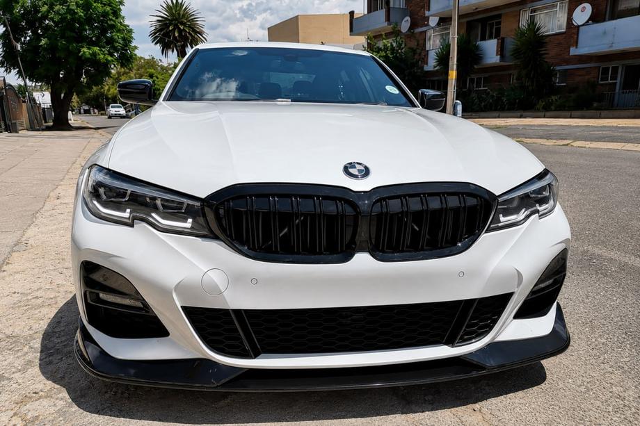BMW 3 Series G20/G21 2018- Dokładka przedniego zderzaka Lip AC-Style (do M-Sport 2018-2022, ABS) Zdjęcia 2