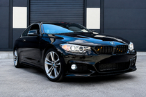 BMW 4 Series F32/F33/F36 2012-2020 Przedni lip MP-Style (do M-Sport, czarny połysk) zdjęcia 5