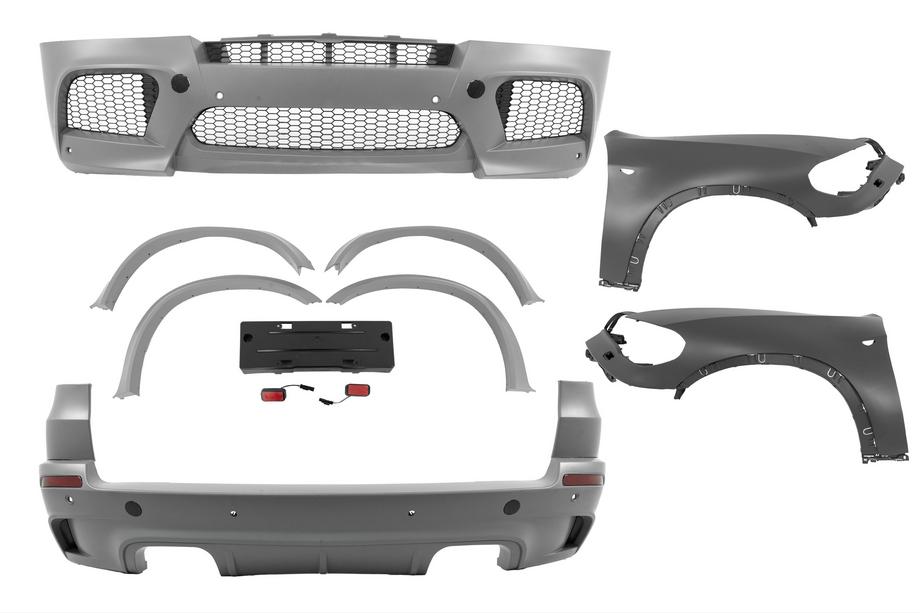 BMW X5 E70 2007-2013 Zestaw body kit z błotnikami X5M (dla 2010-2013) Image