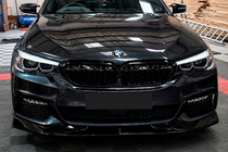 BMW Seria 5 G30/G31 2017–2023 Dokładka zderzaka przedniego AC-Style (do M-Sport 2017-2020, ABS) zdjęcia 5