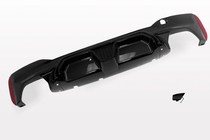 BMW Seria 5 G30/G31 2017–2023 Dyfuzor tylnego zderzaka CS-Style (do M-Sport/M5 F90, ABS) zdjęcia 14