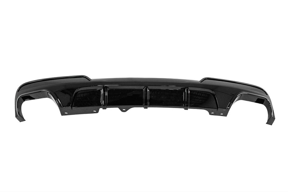 BMW 5 Series F10/F11 2010–2016 Dyfuzor tylnego zderzaka pod podwójny wydech po obu stronach (cztery końcówki) V1 (dla M-Performance) Image