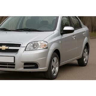 Nakładki na Lusterka (2 szt., Stal Nierdzewna) Chevrolet Aveo T250 2005-2011 zdjęcia 3