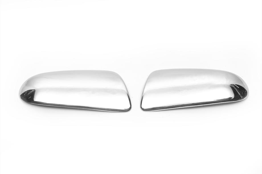 Chevrolet Aveo T250 2005-2011 Nakładki na Lusterka (2 szt., Stal Nierdzewna) Zdjęcia 2