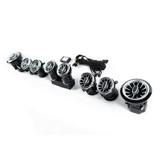 Deflektory nawiewu LED (64 kolory) Mercedes E-сlass W213 2016-2023 zdjęcia 4