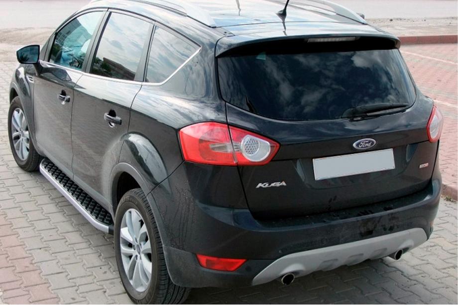 Ford Kuga 2008-2013 Progi Boczne BlackLine (2 szt, Aluminium) Image