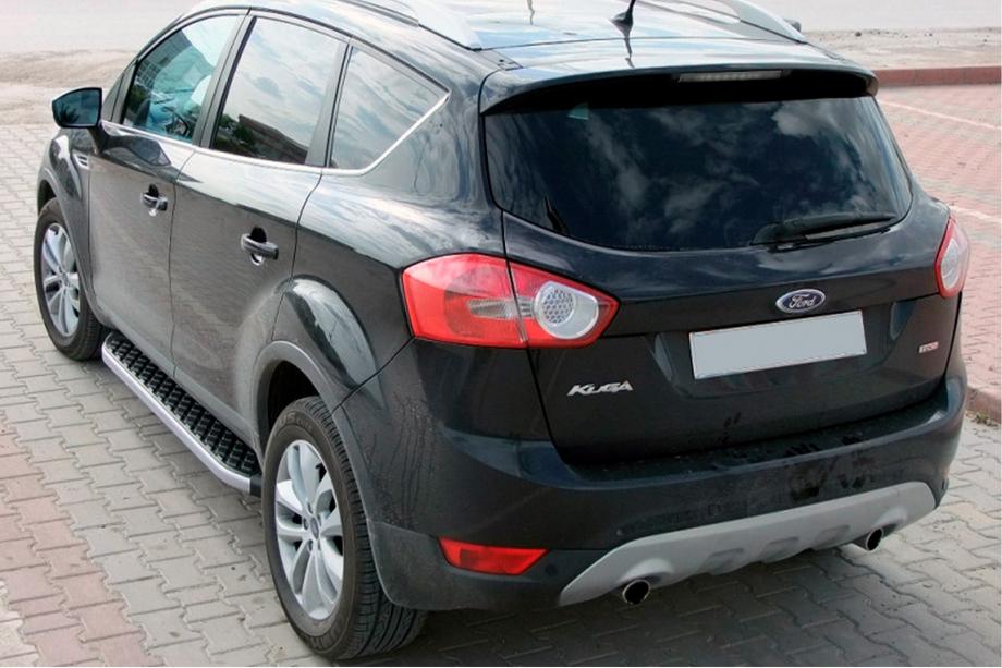 Ford Kuga/Escape 2013-2019 Progi Boczné BlackLine (2szt, Aluminium) Image