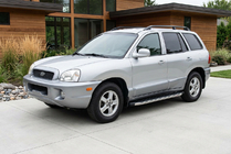 Hyundai Santa Fe 1 2000-2006 Progi Boczne BlackLine (2 szt, Aluminium) zdjęcia 1