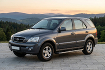 Kia Sorento I BL 2002-2009 Progi Boczne BlackLine (2 szt, Aluminium) zdjęcia 1