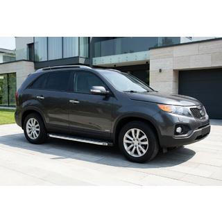 Progi Boczne BlackLine (2 szt, Aluminium) Kia Sorento II XM 2009-2014 zdjęcia 1