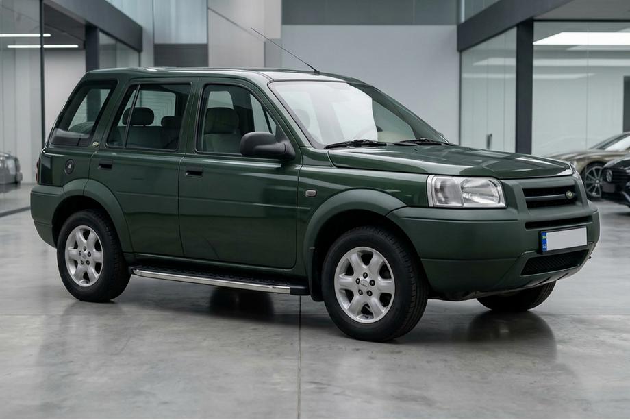 Land Rover Freelander I 1997-2006 Progi Boczne BlackLine (2 szt, Aluminium) Image