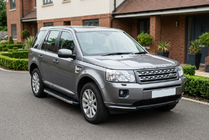 Land Rover Freelander II 2006–2014 Progi Boczne BlackLine (2 szt, Aluminium) zdjęcia 1