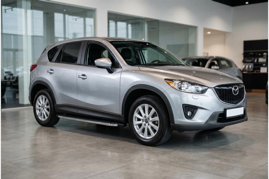Mazda CX-5 2012-2017 Progi Boczne BlackLine (2 szt, Aluminium) Image