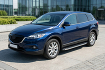 Mazda CX-9 2007-2016 Progi Boczne BlackLine (2 szt, Aluminium) zdjęcia 1