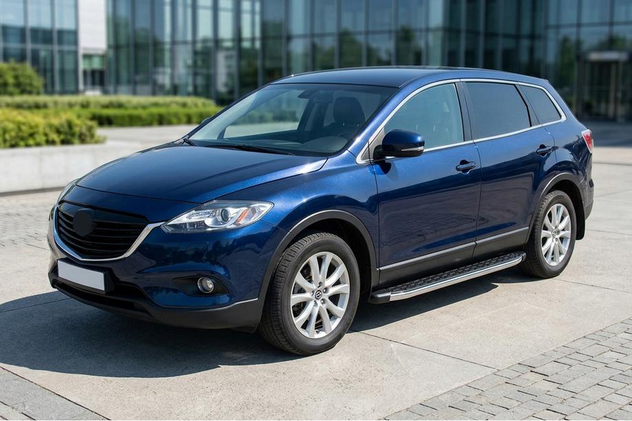 Mazda CX-9 2007-2016 Progi Boczne BlackLine (2 szt, Aluminium) Image