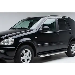 Progi Boczne BlackLine (2 szt, Aluminium) Mercedes ML W163 1997-2005 zdjęcia 1