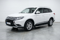 Mitsubishi Outlander 2012-2021 Progi Boczne BlackLine (2 szt, Aluminium) zdjęcia 1