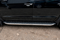 Volkswagen Amarok 2010-2022 Progi Boczne BlackLine (2 szt, Aluminium) zdjęcia 2
